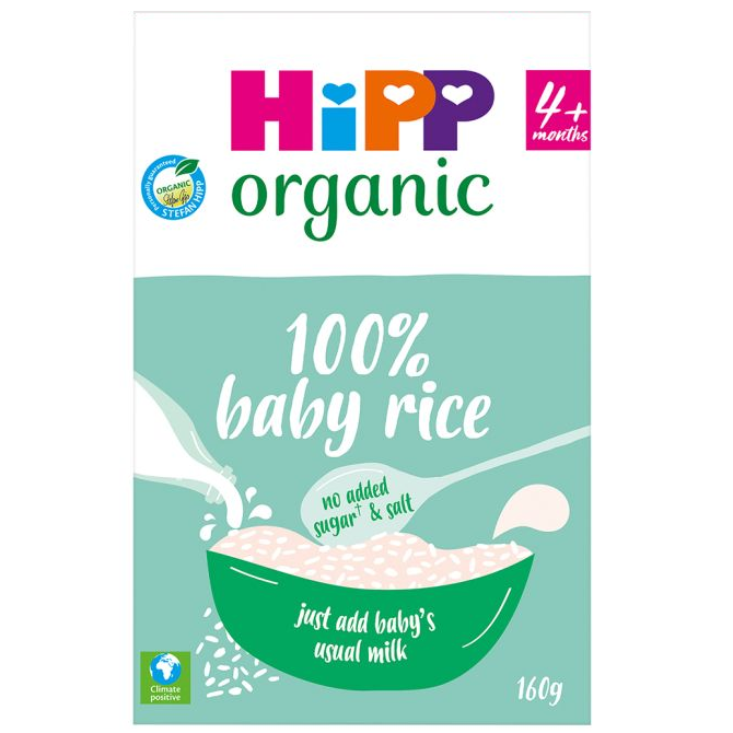 Rice cereal at hot sale 4 months old