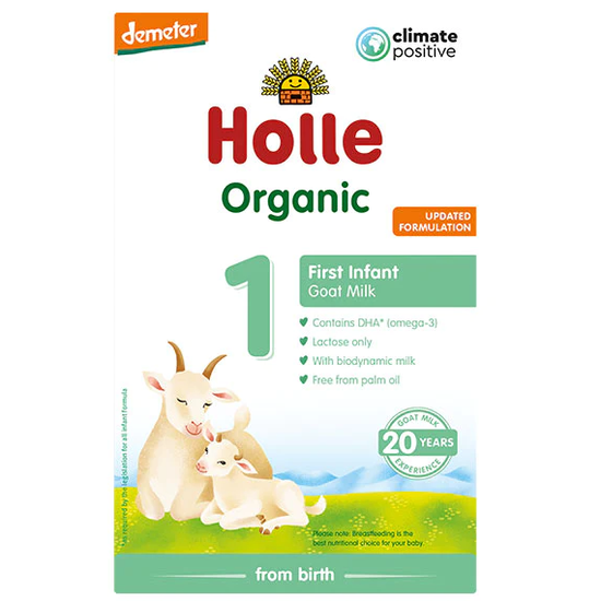 Holle Organic Goat Stage 1 First Infant Milk Formula 400g