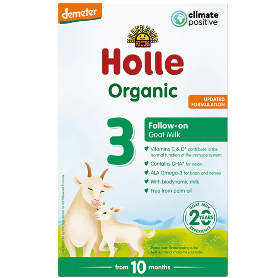 Holle Organic Goat Stage 3 Growing Up Milk Formula 400g