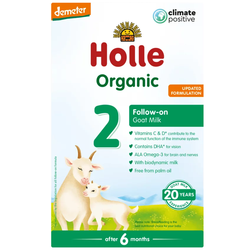 Holle Organic Goat Stage 2 Follow-on Milk Formula 400g