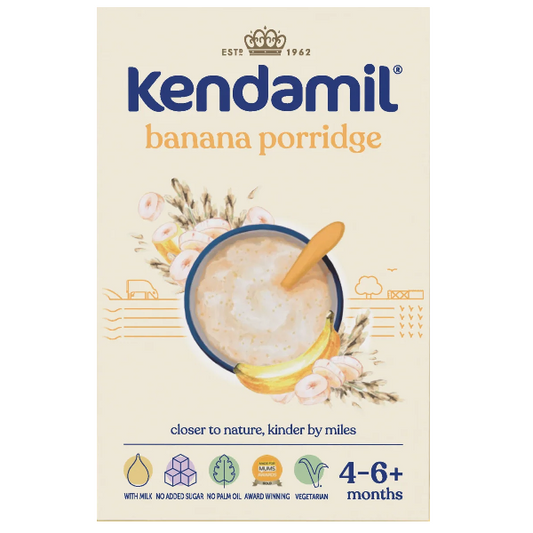Kendamil banana porridge 4-to-6-months