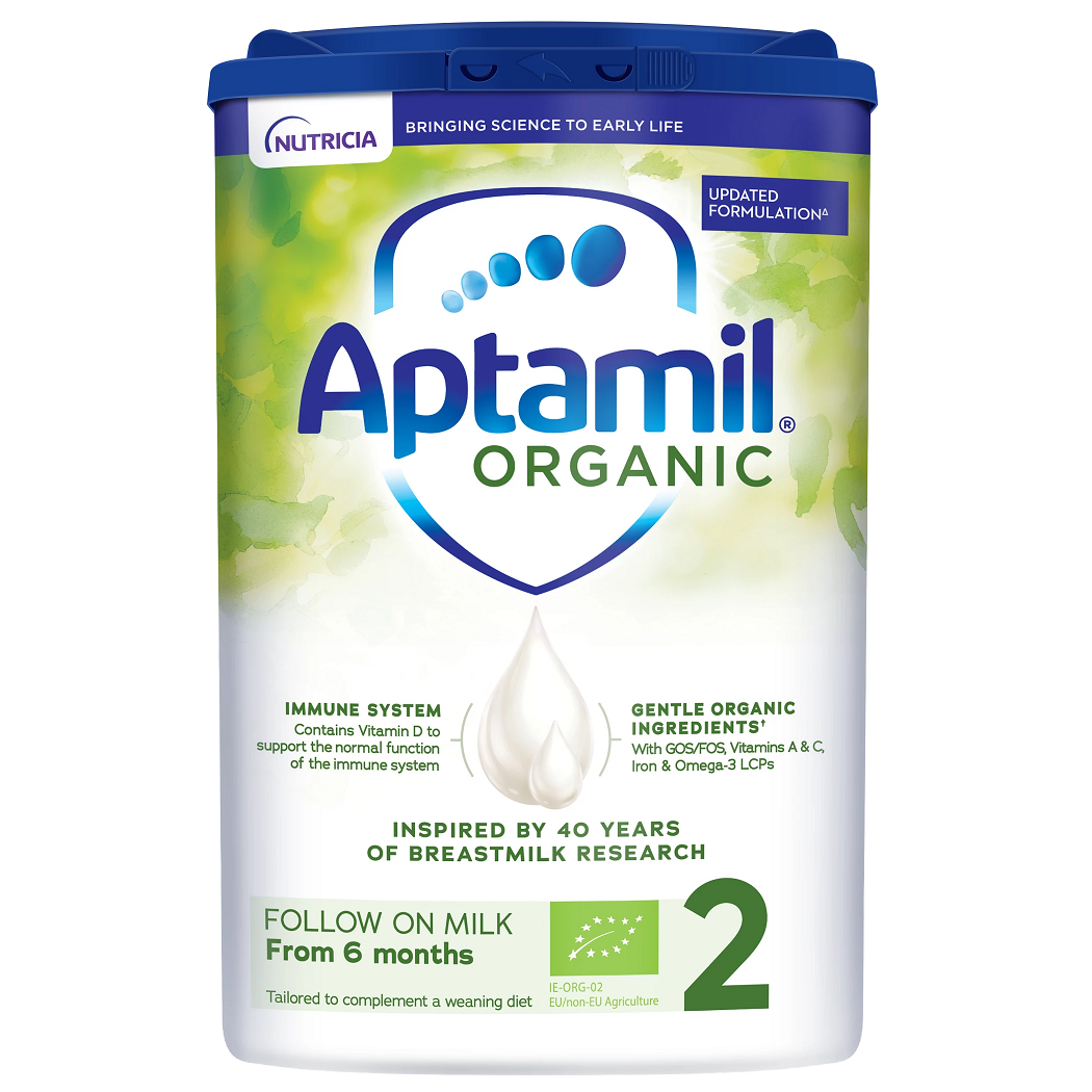 Aptamil Organic Stage 2 Follow On Milk Formula (from 6 months) 800g