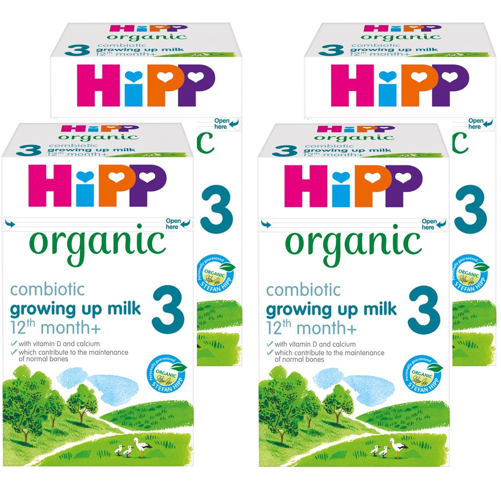 HiPP UK Stage 3 Organic Growing Up Baby Formula (from 12 months) 600g