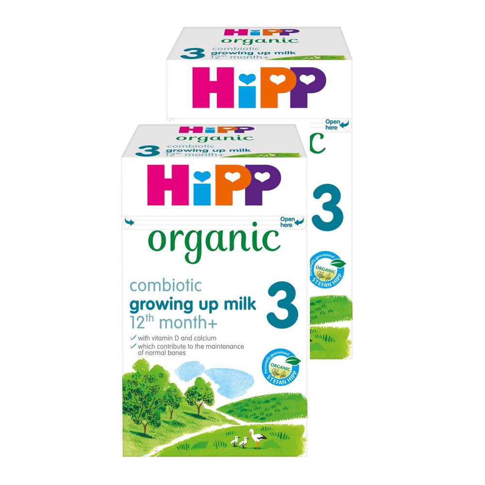 HiPP UK Stage 3 Organic Growing Up Baby Formula from 12 months 600g