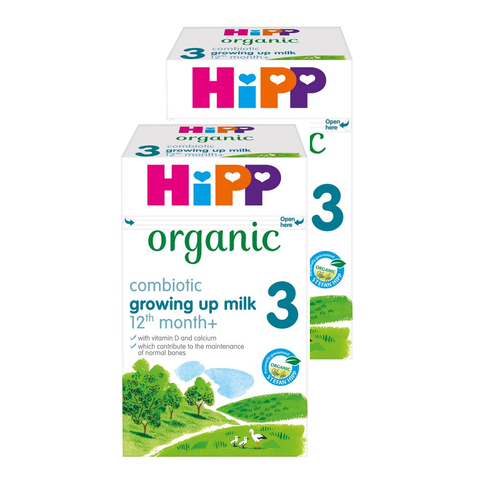 HiPP UK Stage 3 Organic Growing Up Baby Formula (from 12 months) 600g