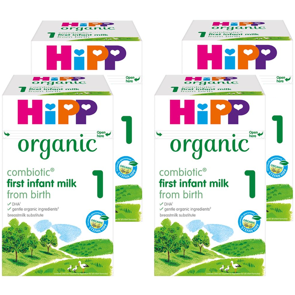 HiPP UK Stage 1 Organic First Infant Baby Formula (from birth) 800g