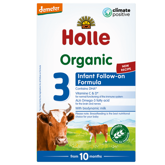 Holle Organic Cow Stage 3 Growing Up Milk Formula 600g