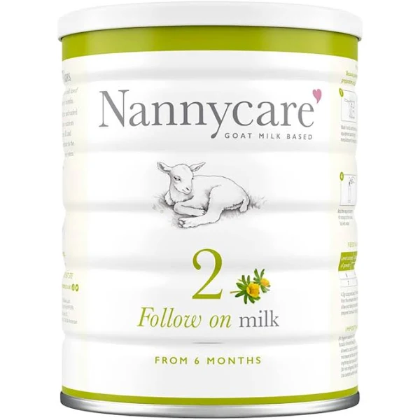 Nannycare Stage 2 Follow On Goat Milk Formula 900g